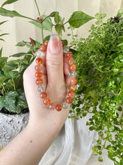 Arusha Quartz Beaded Bracelet 7.5MM ★WYSIWYG★