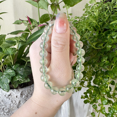 Prehnite (Green) Beaded Bracelet 8.5MM ★WYSIWYG★