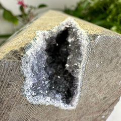 Amethyst Geode (With Calcite) Stand Up ★WYSIWYG★