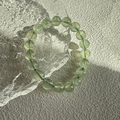 Prehnite (Green) Beaded Bracelet 10MM ★WYSIWYG★ [Healing]