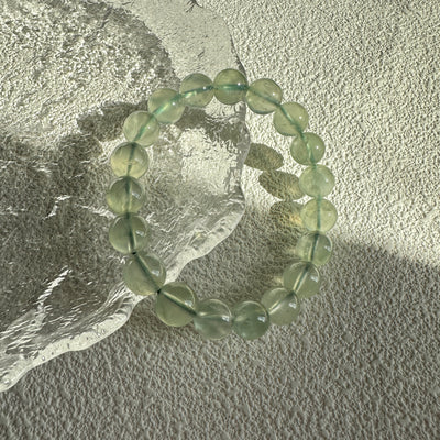 Prehnite (Green) Beaded Bracelet 10 MM ★WYSIWYG★ [Healing]