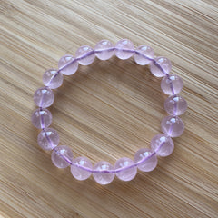Purple Madagascar Rose Quartz Beaded Bracelet 10MM ★WYSIWYG★