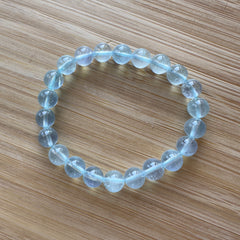 Aquamarine (Blue Mint) Beaded Bracelet 8.3MM ★WYSIWYG★