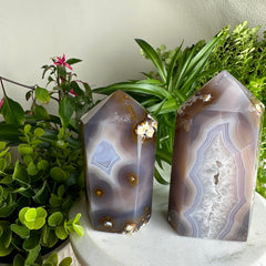 Agate Crystal Tower (Twin Towers) ★WYSIWYG★