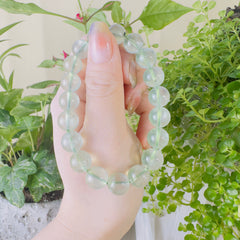 Prehnite (Green) Beaded Bracelet 10MM ★WYSIWYG★ [Healing]